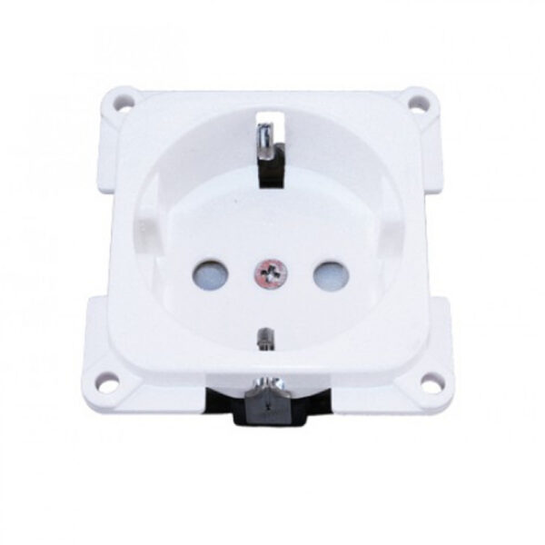 Contactdoos 230V wit