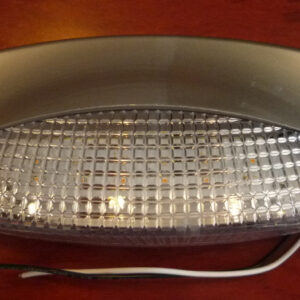 Voortentlamp Wave zilver LED