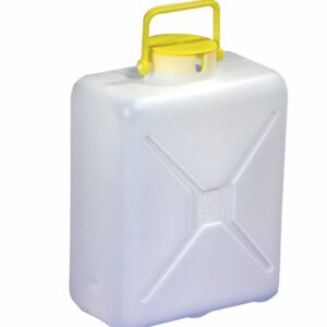 Jerrycan voor dompelpomp, smal 14 ltr