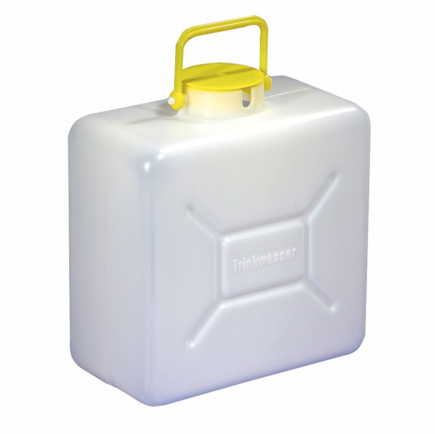 Jerrycan voor dompelpomp, breed 16 ltr